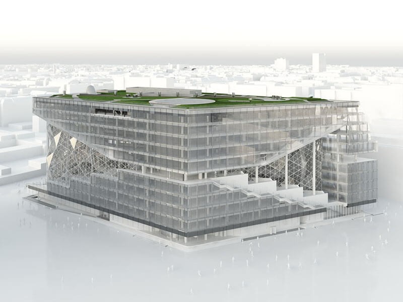 洋書 Production Rendering New Owner, New Look for Stalled Development Site at Long